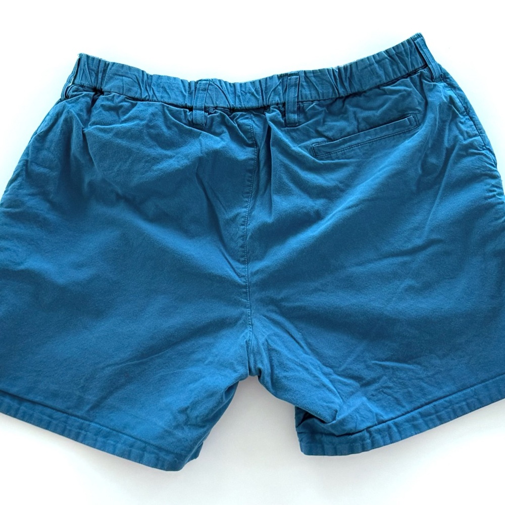 Chubbies Reversible Shorts Mens Large L Plaid Lounge Casual Weekend Aqua & Pink‎ - Picture 4 of 13